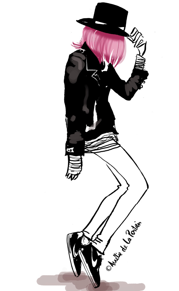sweet pink hair