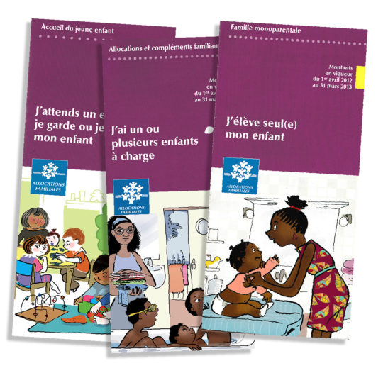 Illustrations des leaflets